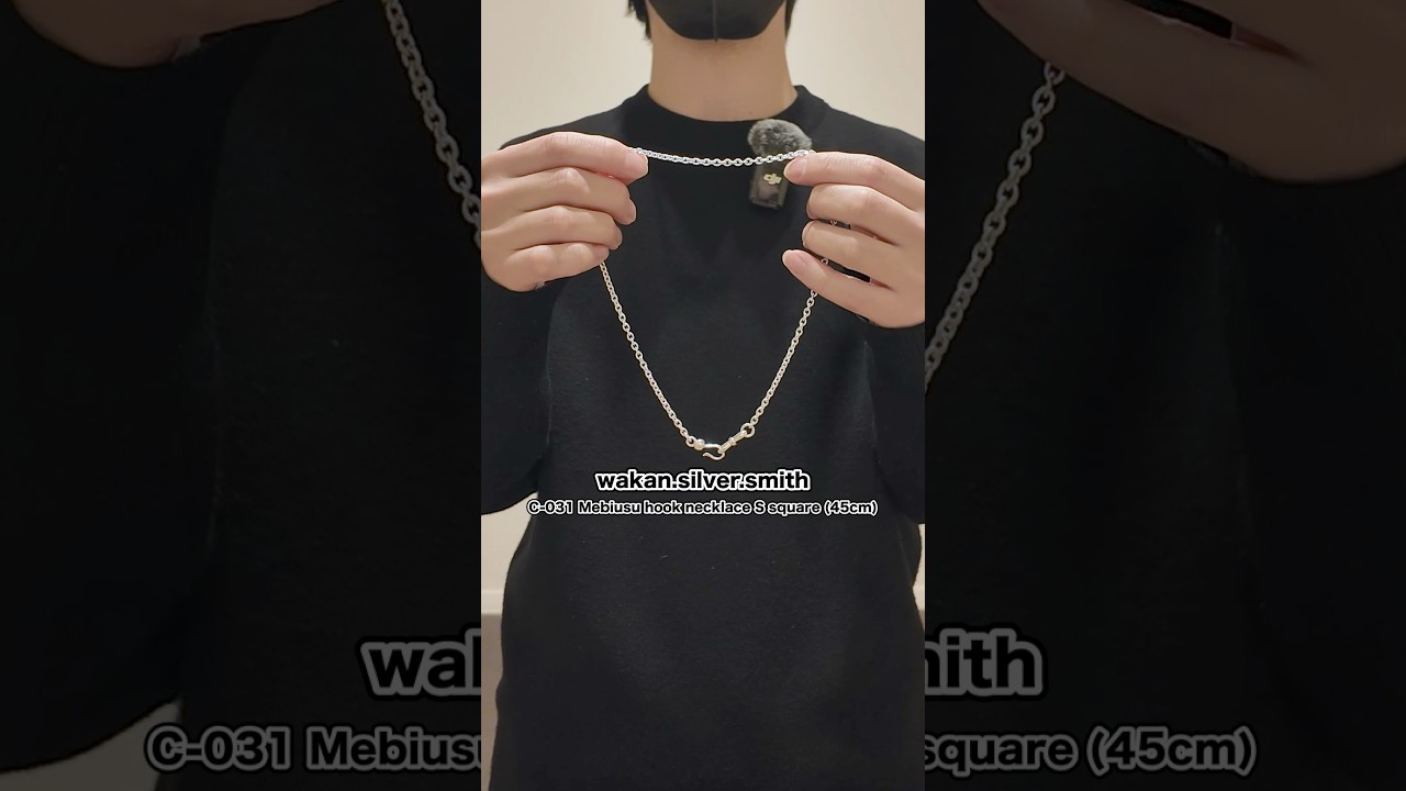 Perfect Gift] Simple and High-Value Necklace [wakan.silver.smith