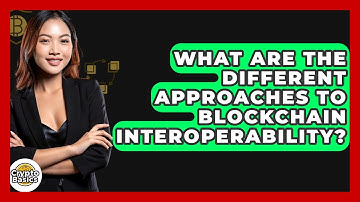 What Are The Different Approaches To Blockchain Interoperability? - CryptoBasics360.com