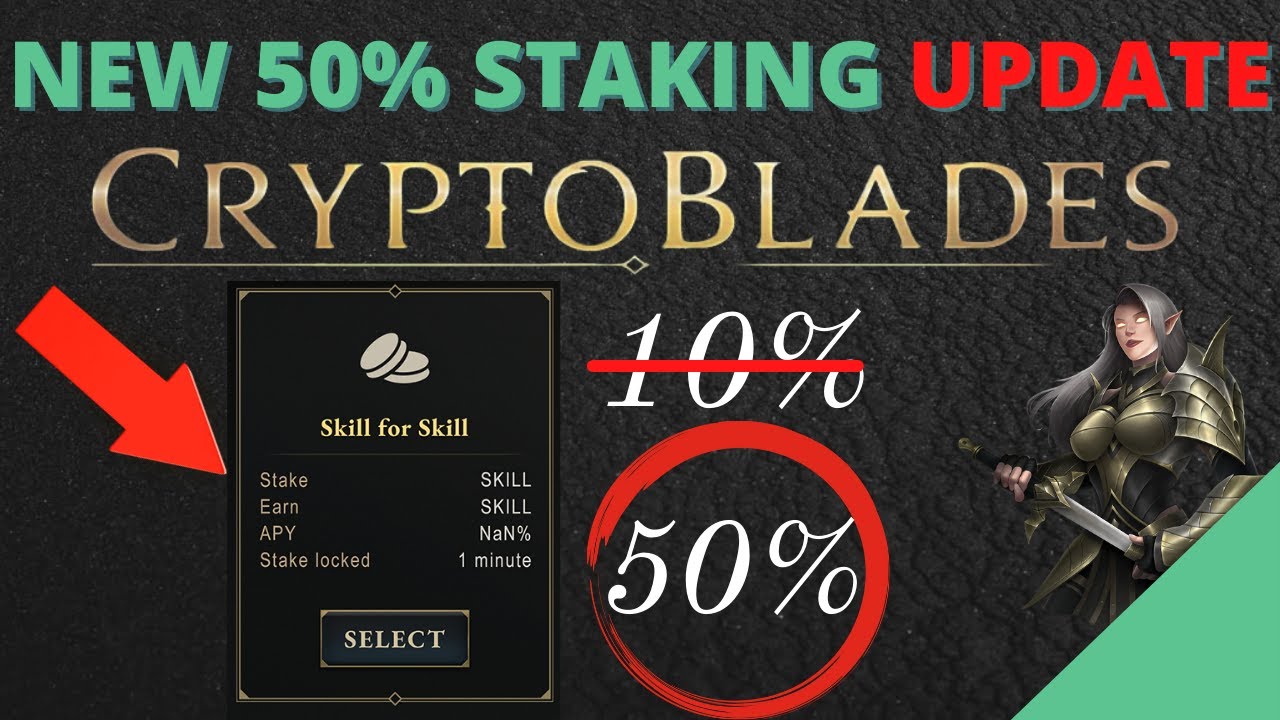 EARNING 50% MORE $SKILL ON CRYPTOBLADES + CLARIFICATION | TUTORIAL 50% RETURN ON STAKING $SKILL?!