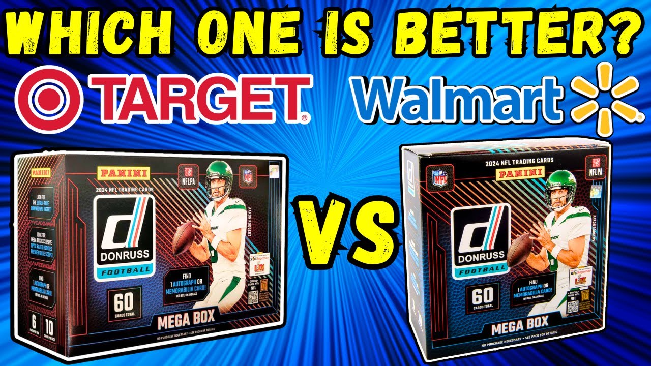 THE BATTLE OF THE MONOPOLIES! 2024 DONRUSS FOOTBALL MEGA BOXES