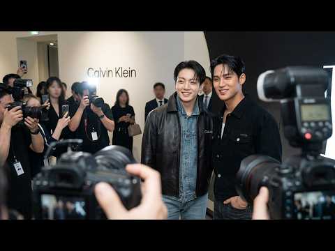 Jungkook Arrives in Tokyo for Calvin Klein Show