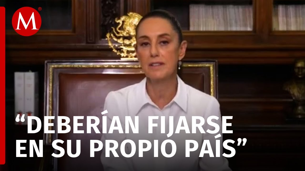 Claudia Sheinbaum responde a aranceles de Donald Trump en mensaje ...