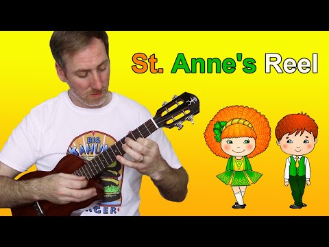 This Irish Folk Song is Played with a Twist || "St. Anne's Reel" Ukulele Tutorial