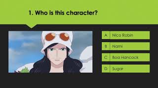 One Piece Quiz: Can You Name All The Characters screenshot 1