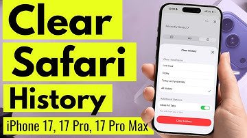 How to Clear History on Safari iPhone 17 Pro and 17 Pro Max