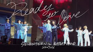 4K Fullcam 240724 SEVENTEEN in CARAT LAND 2024 “Ready to love”