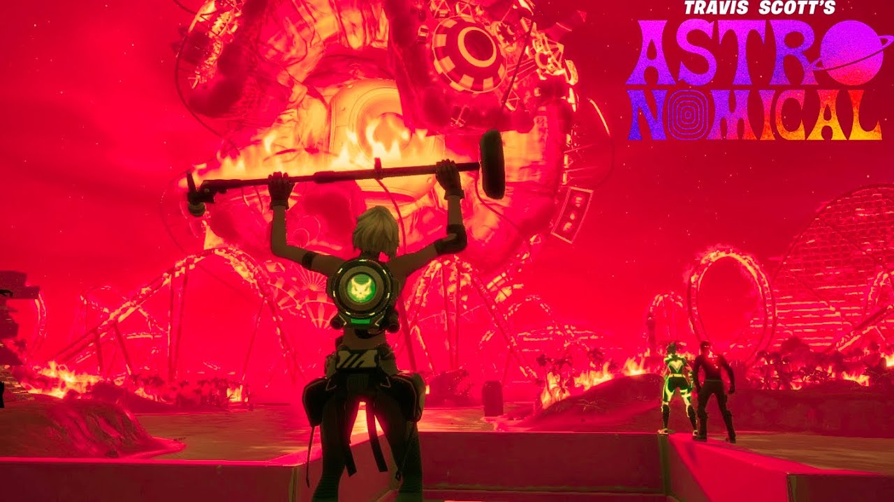 Evento De Travis Scott En Fortnite Battle Royale Youtube