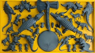 Dinosaurus Jurassic world dominion: stegosaurus, triceratops, T-rex, spinosaurus Hero, animals,groot