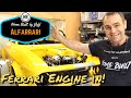 The engine is in! - Ferrari engined Alfa 105 Alfarrari build part 168