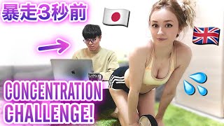 Leading My Boyfriend On While He's Working! *he can't handle the heat!!* | Japanese British Couple