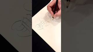 Méritos #process #tattoo #viral #art #calligraphy #lettering #tutorial