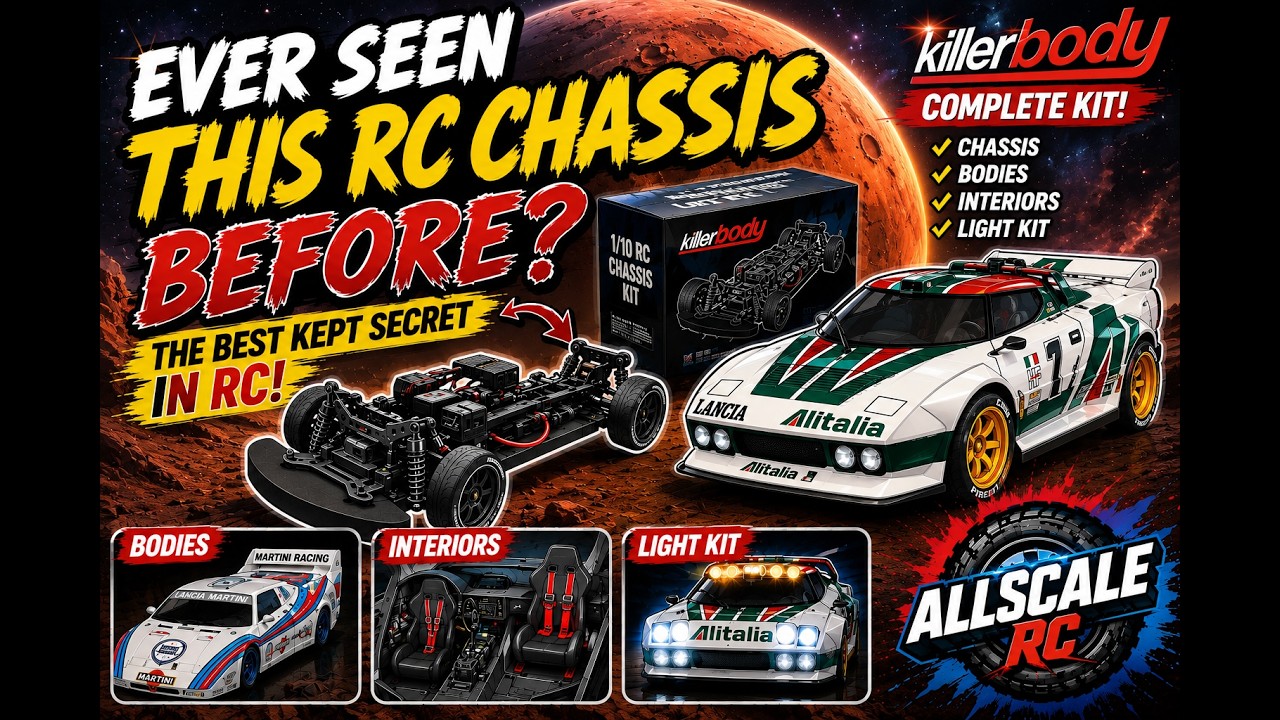 Have You Seen This RC CAR Chassis Before? | Killerbody KR10 Rally
