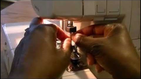 How To Use A Serger Part 2 Changing The Needle