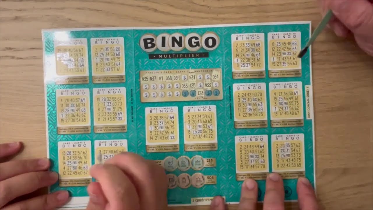 OLG LOTTERY BINGO MULTIPLIER No. 3085 | Ontario🇨🇦 Lottery | 🎊WIN🎊