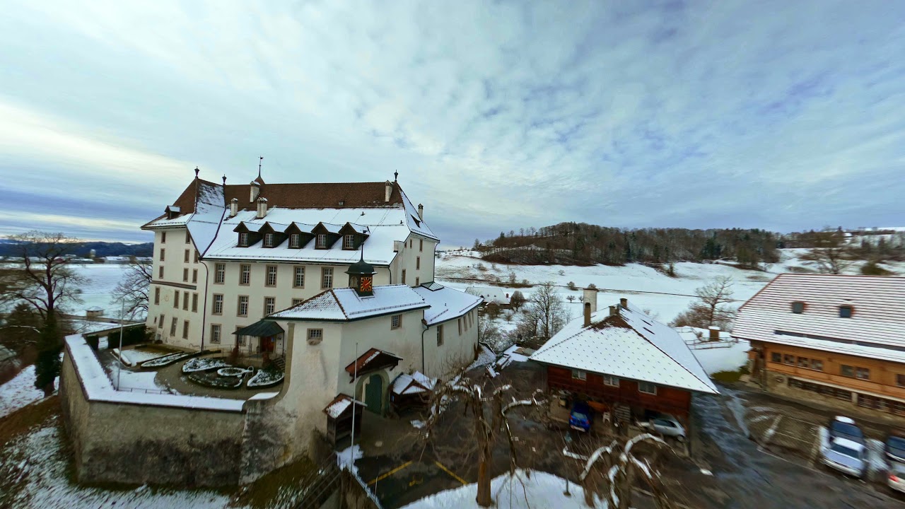 Switzerland "Castle of Sumiswald" DJI FPV