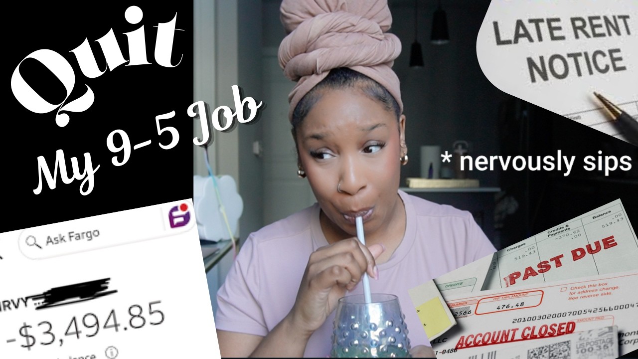 GOD told me to QUIT my 9-5 Job! | No Backup Plan, No Money 