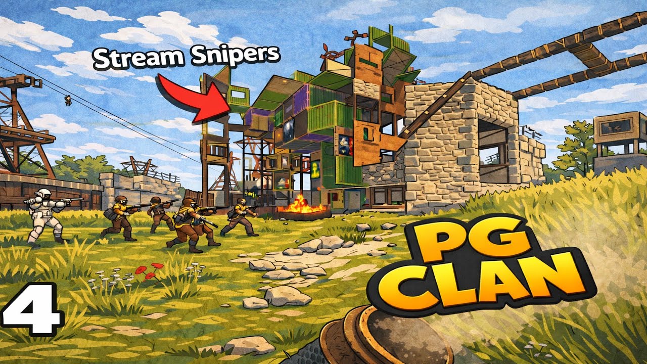 AJUDAMOS O @18ciscoo COM UNS STREAMSNIPERS - ( RUST PART 4 ) - YouTube