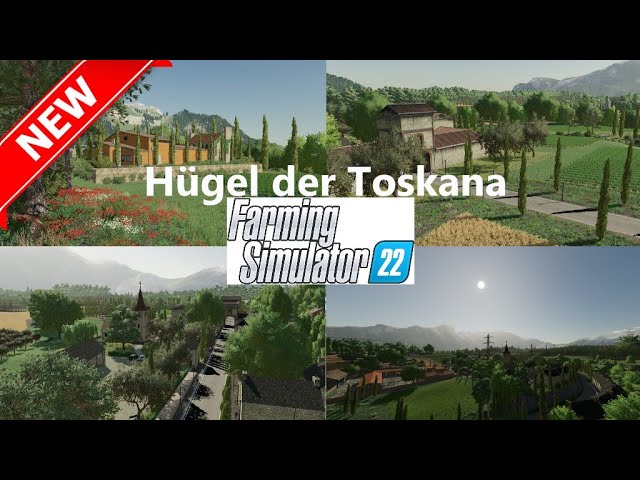 PS4pro-Live#New Hügel der Toskana[Bella Italia],anschauen,anspielen#LS22- FS22!G-Portal 