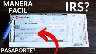 Cómo llenar un cheque correctamente para el IRS | PASO A PASO