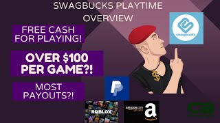 Swagbucks Playtime Overview - Make Over $100 Per Game For Playing?! Is it Passive? Does it Stack Up?