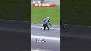 Insane Motorcycle Crash 😱 #motorcycle #crash #moto #kawasaki #bikecrashing #bikelife #ytshorts