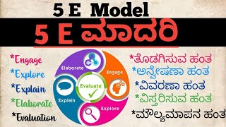 5E ಮಾದರಿ || 5E Model || KAR-TET & C-TET || @Learning.com-0314