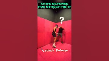 Knife defense🔪 #streetfighter #knife #selfdefense