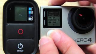 How To Connect Your GoPro 4 With A Wifi Remote | Tutorial