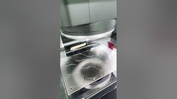 Precision filter mesh etched and processed through the instrument for inspection#metaletching