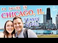 CHICAGO, ILLINOIS TRAVEL VLOG ◆ One Day Itinerary w/ Hotel, Food, Comedy, Air &amp; Water Show, &amp; More!