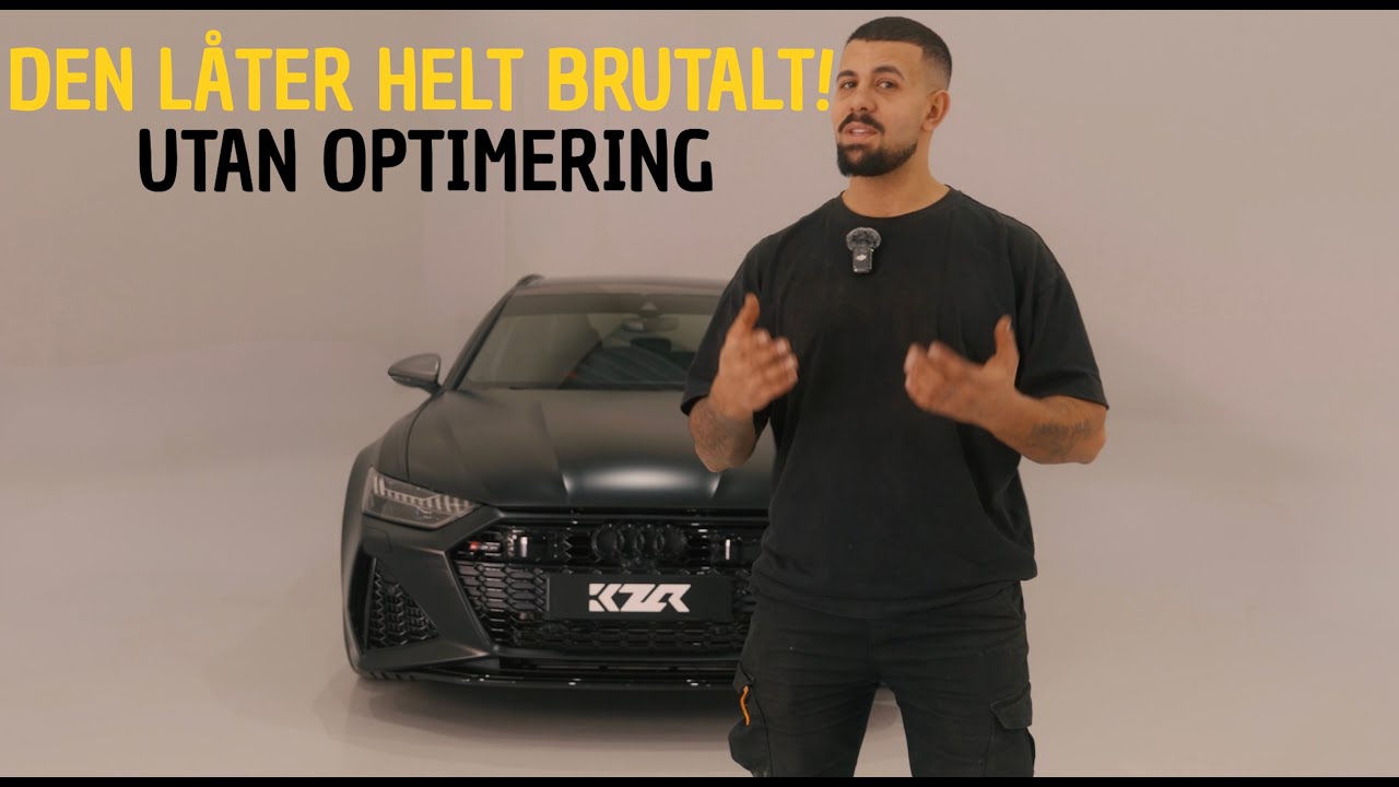 Vi lyckades montera downpipes på rs6 2025 utan att optimera bilen!