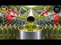 Inside the Olive Factory: The INSANE 2,000,000 LB Liquid Gold (Full Process)