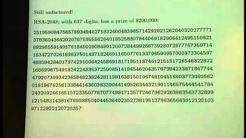 IMA Public Lectures : How Hard Can it Be?; Margare...