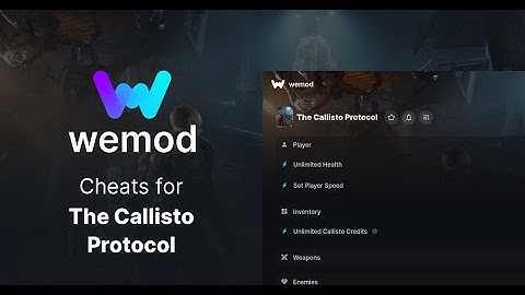 WEMOD Cheats For The Callisto Protocol #unlimitedhealth #unlimitedammo #noreload #easykills