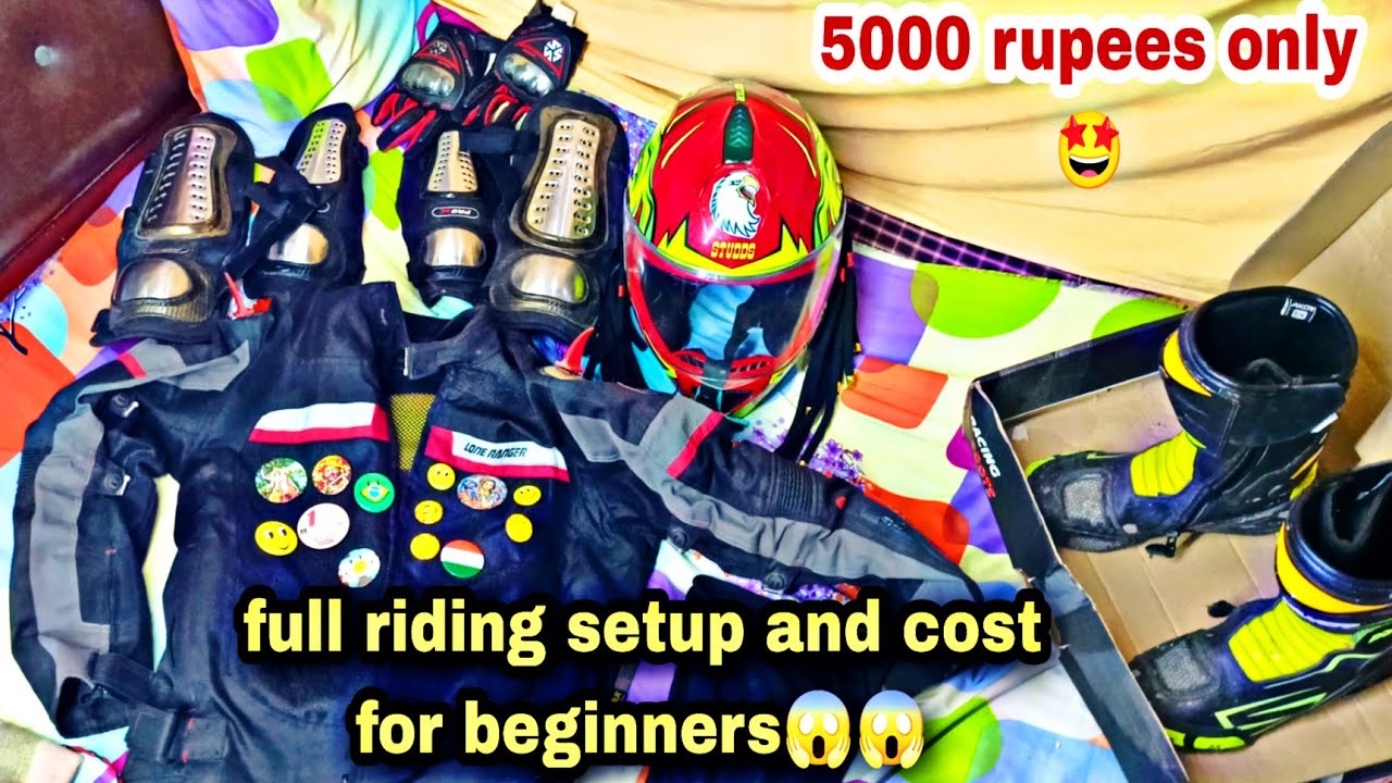 Full bike riding gear setup cost😱this gear setup very important for any