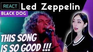 REACTING to LED ZEPPELIN - BLACK DOG (WHAT&#39;S THE MEANING OF THIS TITLE?!)