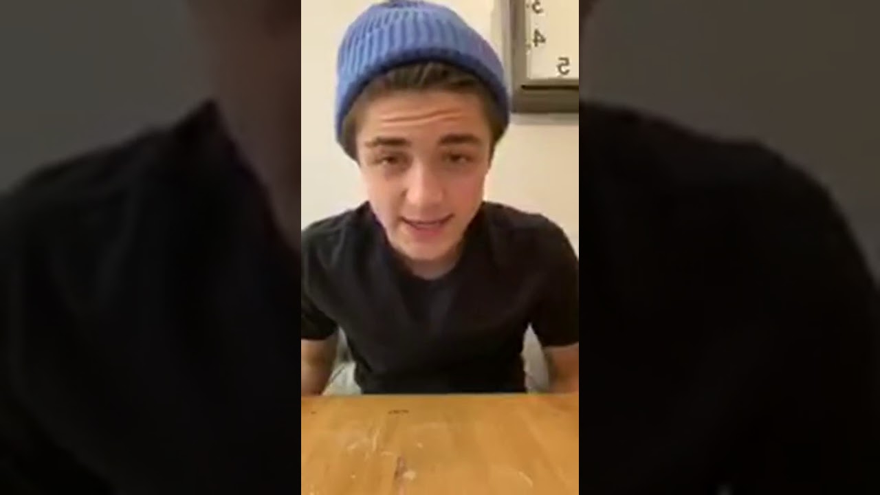 Asher Angel Live Stream, April 3, 2020