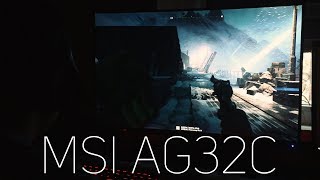 ОБЗОР НА ИГРОВОЙ МОНИТОР MSI AG32C
