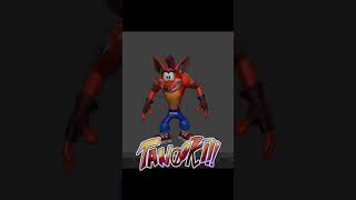crash spin test  #blender3d #crashbandicoot