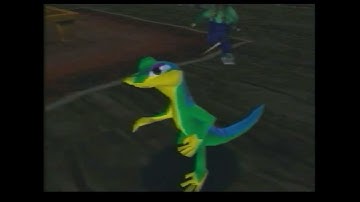 Gex: Enter The Gecko (1998) Game Trailer - Sony PlayStation 1 (PS1 PAL) 4K Upscale