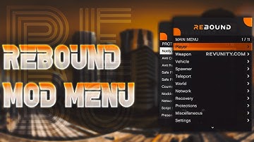 GTA V Rebound VIP Mod Menu Showcase!