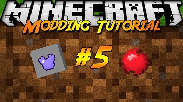 [1.7.2]Minecraft Forge Modding Tutorial #5 - Fixes, Creative Tab, and Food!