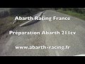 Preparation abarth racing