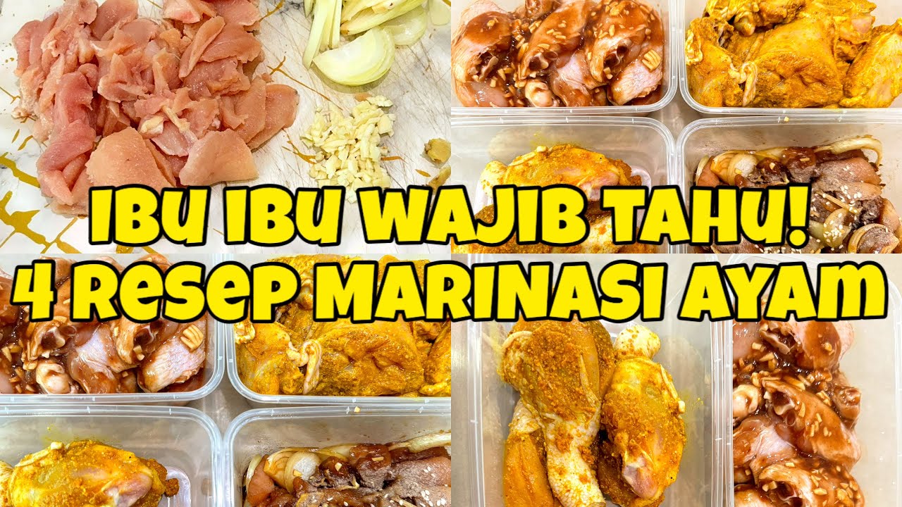 WAJIB COBA! 4 Marinasi Ayam Ini Bikin Sahur Tinggal Masak Selama Ramadhan