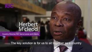 Barriers to growth: Herbert M'cleod