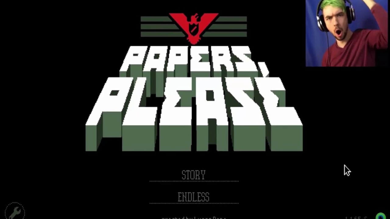 jacksepticeye singing? papers please background music YouTube