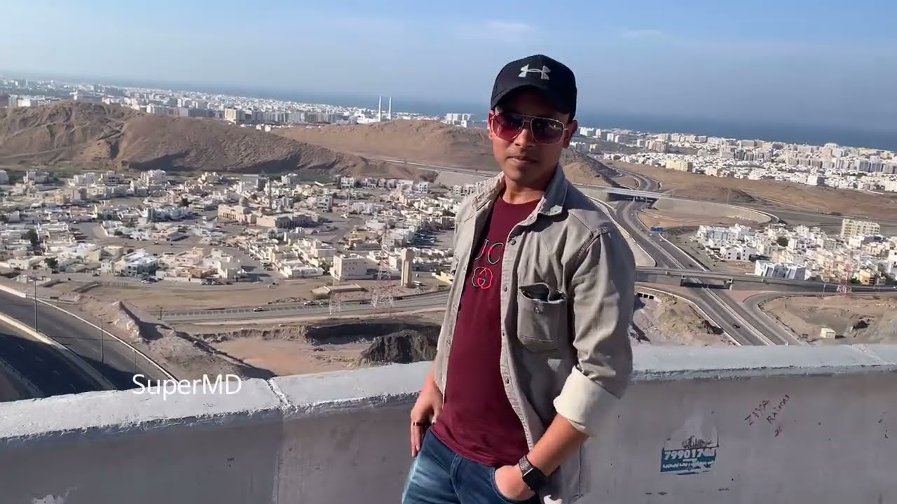 Al Amrat Mountain view point Muscat Oman | Muscat city View from Amrat Road