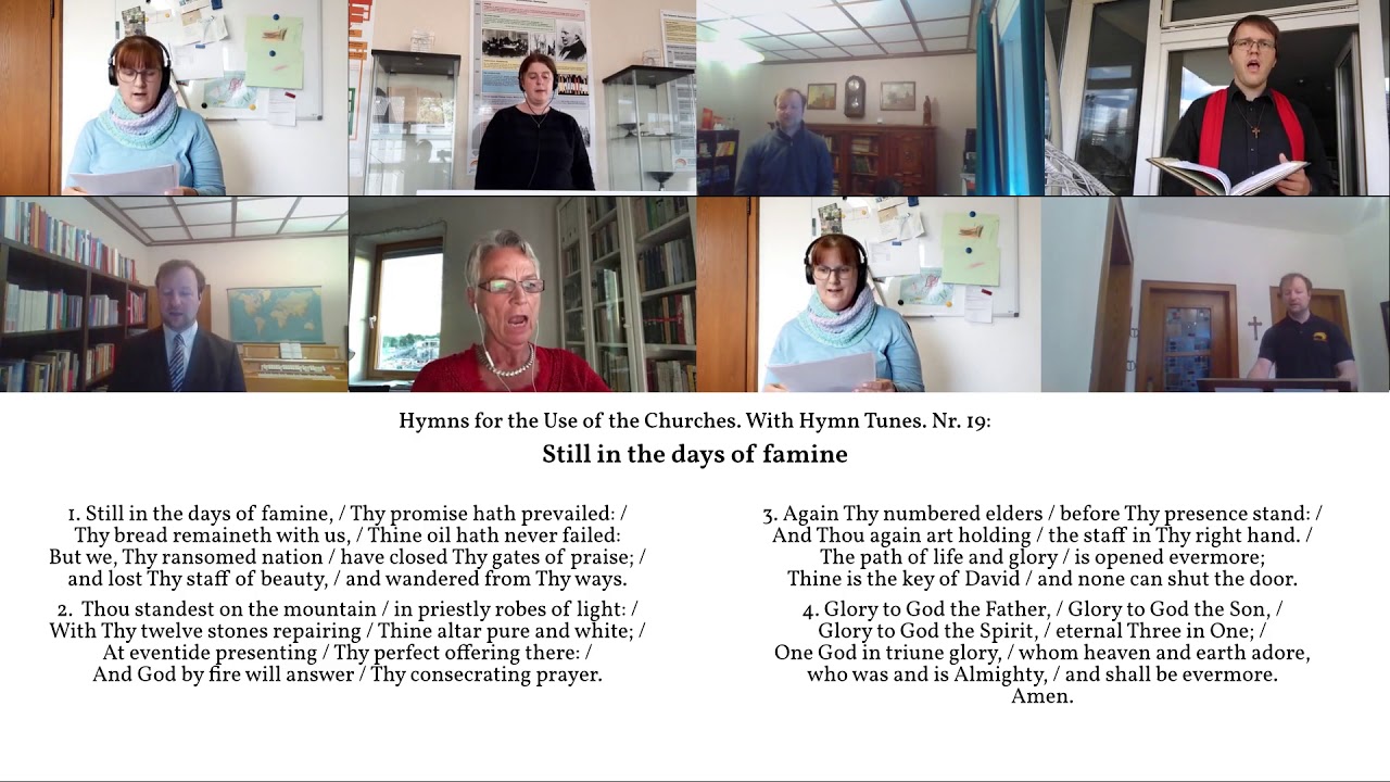 Hymns with Hymn Tunes: Still in the Days of Famine