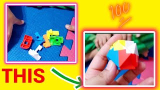How to solve the puzzle fidget - Circle puzzle - step by step