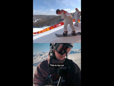 Red Gerard walks through his Golden Run! 🇺🇸 🏂